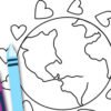 Earth Day Coloring Pages Kids Activities Blog fb