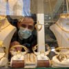 Gaza jeweller struggles to sell Christmas gold