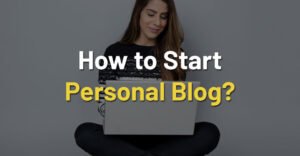 start personal blog