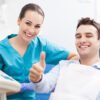 How to Get More Dental Patients to Visit Your Practice 3 bigstock Man giving thumbs up at dentis 58722806