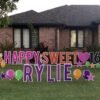 Yard signs — a simple and inexpensive idea for business and parties 3 Business